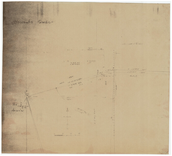 91267, [Vicinity and related to the Wilson Strickland Survey], Twichell Survey Records