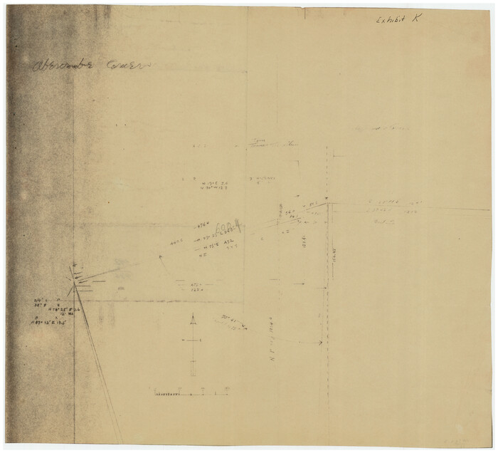 91268, [Vicinity and related to the Wilson Strickland Survey], Twichell Survey Records