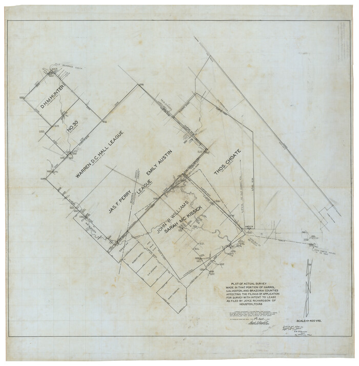 9127, Harris County Rolled Sketch FPD, General Map Collection