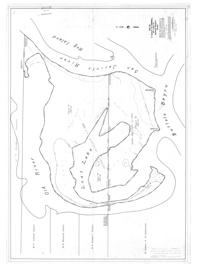 9129, Harris County Rolled Sketch 66, General Map Collection