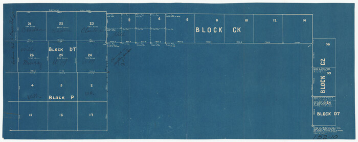 91307, [Blocks DT, P, CK, C2, and D7], Twichell Survey Records