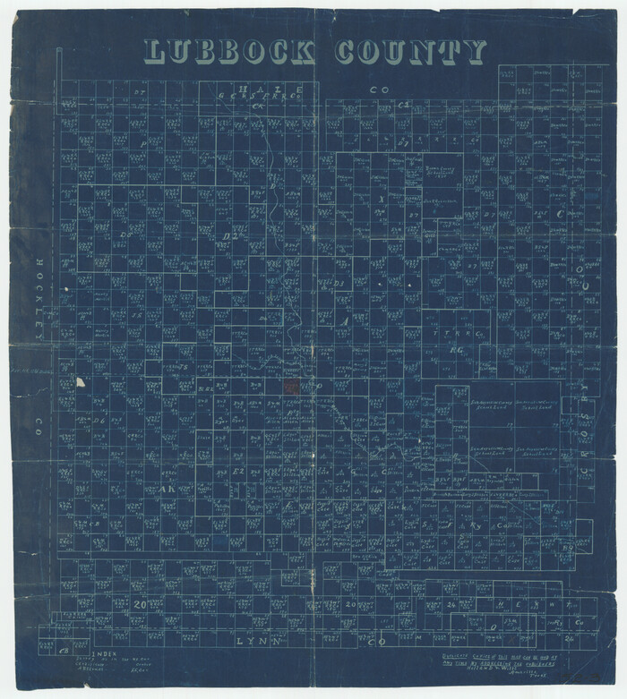 91311, Lubbock County, Twichell Survey Records