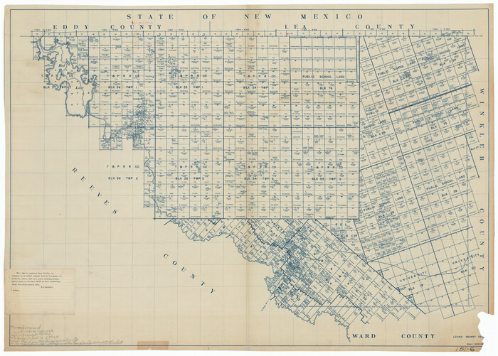 91316, [Loving County], Twichell Survey Records