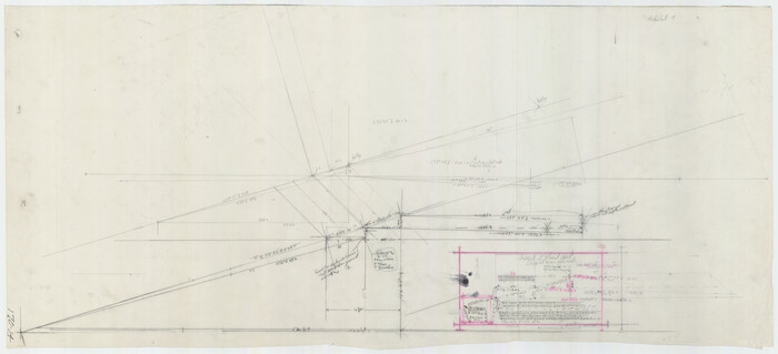 91391, [Worksheets related to the Wilson Strickland survey and vicinity], Twichell Survey Records