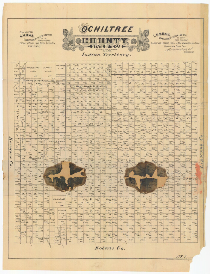 91401, Ochiltree County, Twichell Survey Records