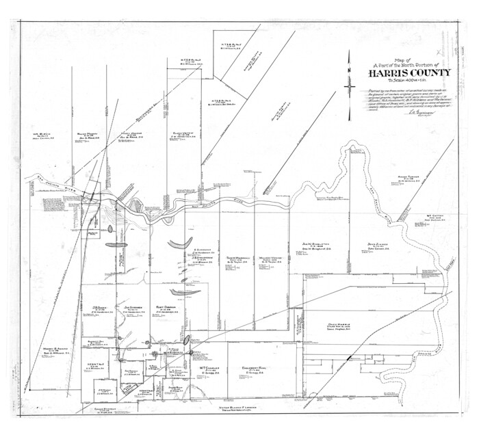 9141, Harris County Rolled Sketch 87, General Map Collection
