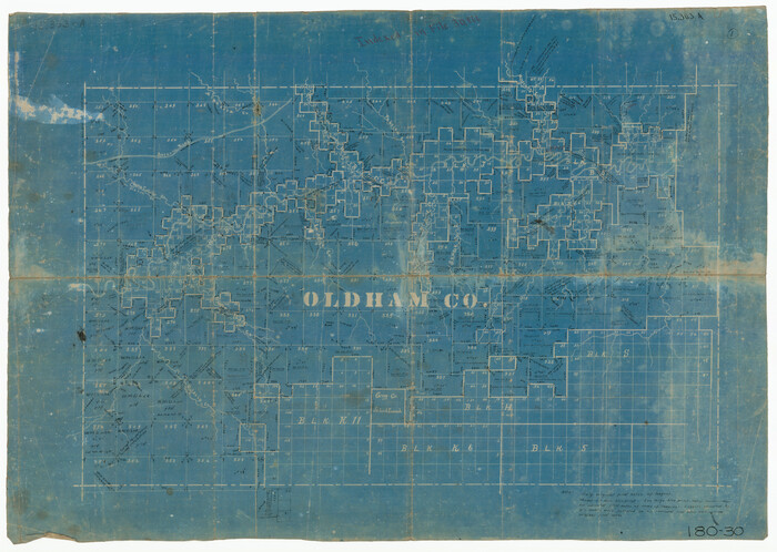 91456, [Map of Oldham County], Twichell Survey Records