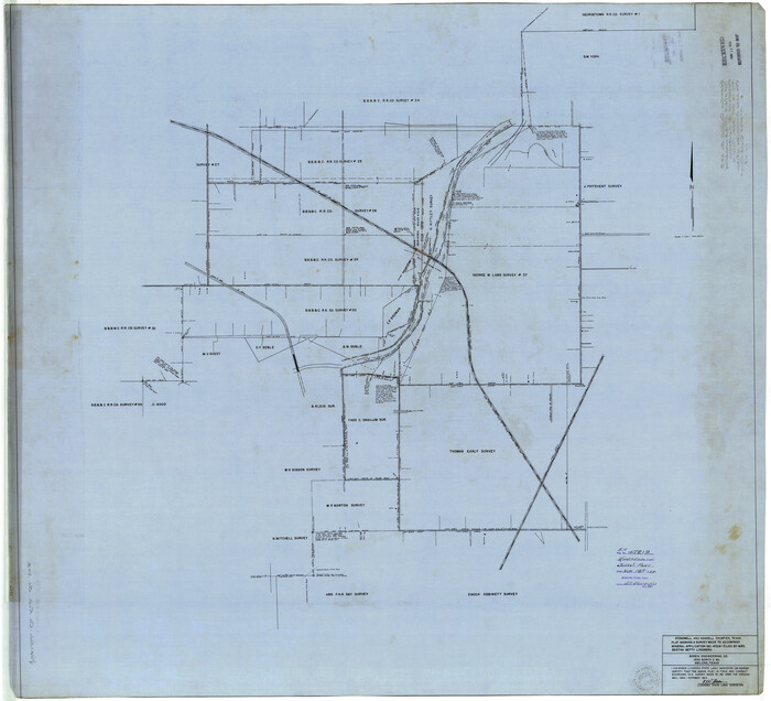 9146, Haskell County Rolled Sketch 8, General Map Collection