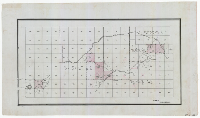 91490, [Blocks 44 and 6T and vicinity], Twichell Survey Records