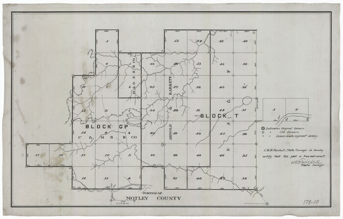 91501, [Portion of Motley County], Twichell Survey Records