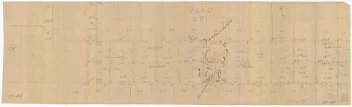 91516, [T. & N. O. Railroad Company, Block 2T], Twichell Survey Records
