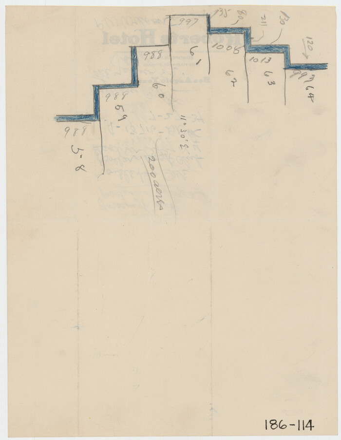 91546, [Sections 58-64, I. & G. N. Block 1], Twichell Survey Records