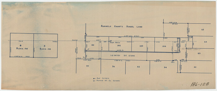 91548, [Sketch around I. G. Yates S.F. 12394], Twichell Survey Records