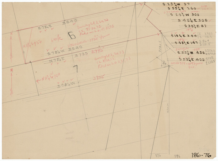 91584, [Sections 6 and 7, Block 12, H. & G. N.], Twichell Survey Records