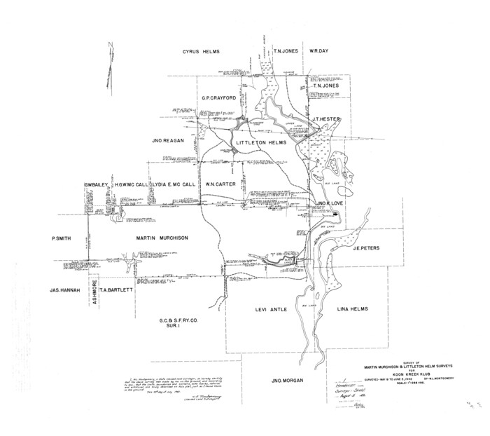 9159, Henderson County Rolled Sketch 1, General Map Collection
