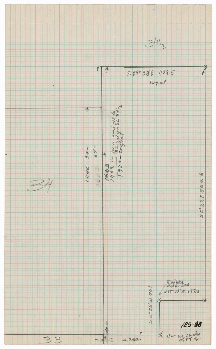 91605, [I. & G. N. Block 1, sections 64, 65, 67-71 and 545 along river], Twichell Survey Records