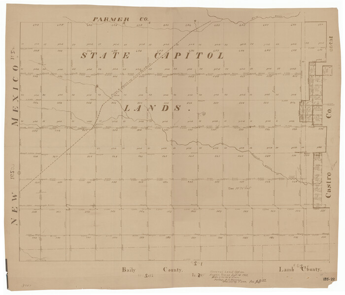 91608, [State Capitol Lands], Twichell Survey Records
