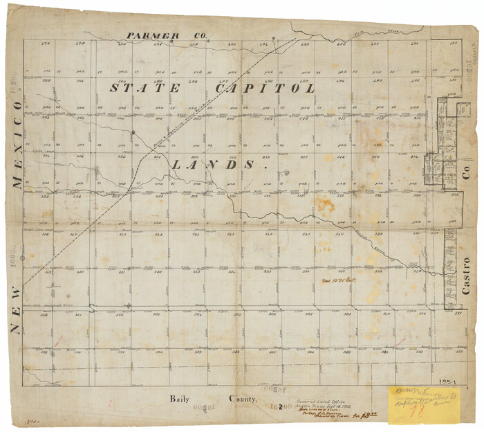 91650, [State Capitol Lands], Twichell Survey Records