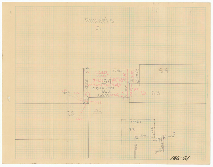91671, [Section 34, Block 194 G. C. & S. F.], Twichell Survey Records
