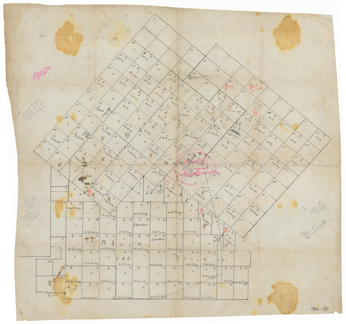 91676, [Block 103 H. & G. N., Blocks 140 and 141], Twichell Survey Records