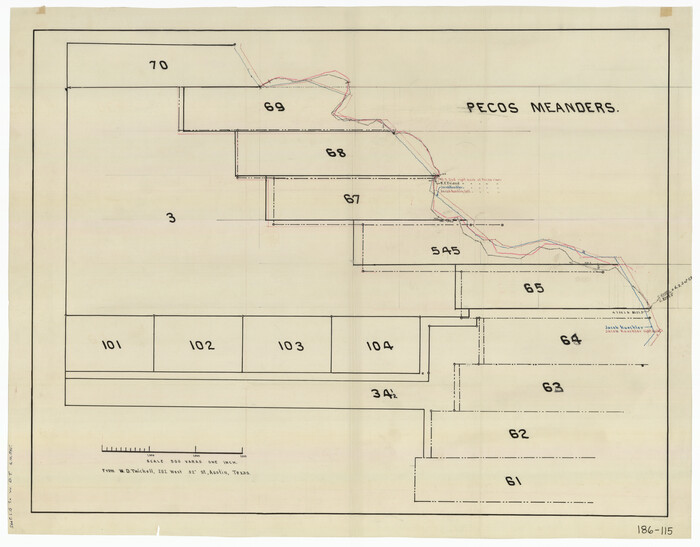 91677, Pecos Meanders, Twichell Survey Records