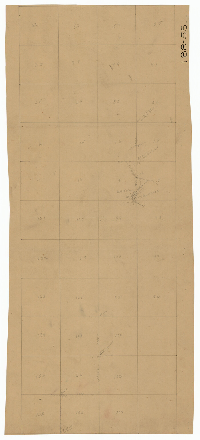 91707, [Sketch showing Block M-3], Twichell Survey Records