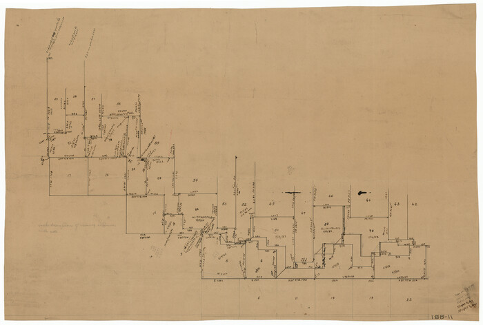 91712, [Sketch showing west part of county], Twichell Survey Records