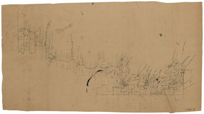 91713, [Sketch showing west part of county], Twichell Survey Records