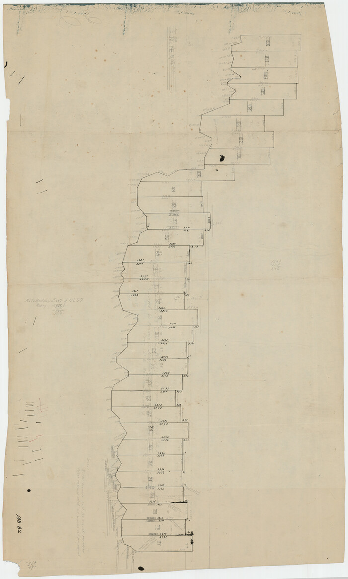 91732, [Sketch showing Block 47, sections 77-108], Twichell Survey Records