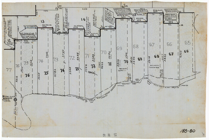 91790, [Block 47, Sections 66-76], Twichell Survey Records
