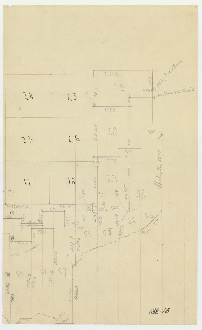 91792, [Sections 63-70 Block 47 and part of Block 3], Twichell Survey Records