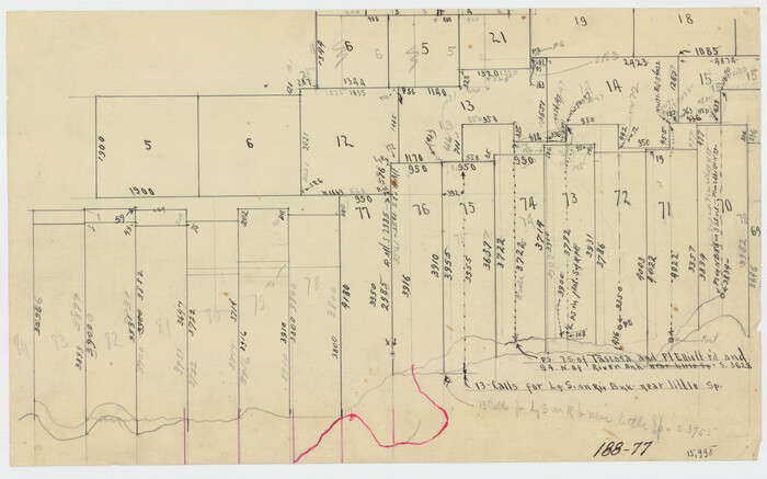 91795, [Sections 69-84 Block 47 and part of Block 3], Twichell Survey Records