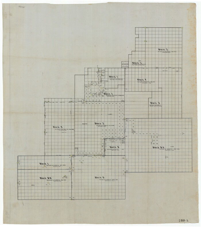 91816, [Blocks 1, 2, 8, B4, B5 and others in vicinity], Twichell Survey Records