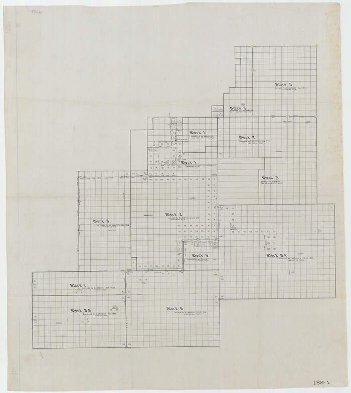 91816, [Blocks 1, 2, 8, B4, B5 and others in vicinity], Twichell Survey Records