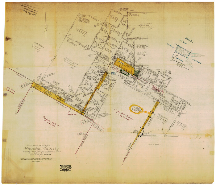9183, Houston County Rolled Sketch 7, General Map Collection