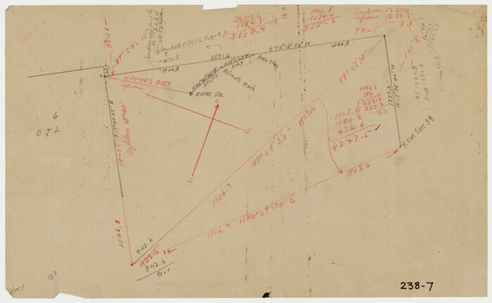 91857, [Sections 27 and 28, Block B-19], Twichell Survey Records
