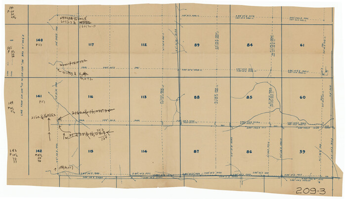 91898, [Part of Eastern Texas RR. Co. Block 1], Twichell Survey Records