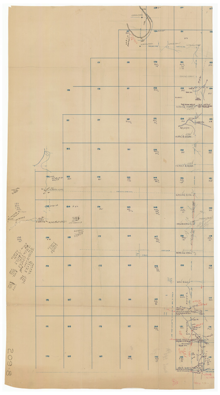 91921, [Part of Eastern Texas RR. Co. Block 1], Twichell Survey Records
