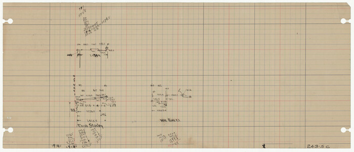 91984, [Sketch of Elizabeth Stanley and Wm. Rivers surveys], Twichell Survey Records