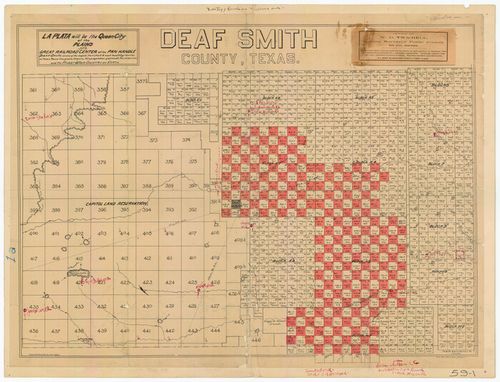 92037, Deaf Smith County, Texas / [Sec. 144, Blk. K-5], Twichell Survey Records