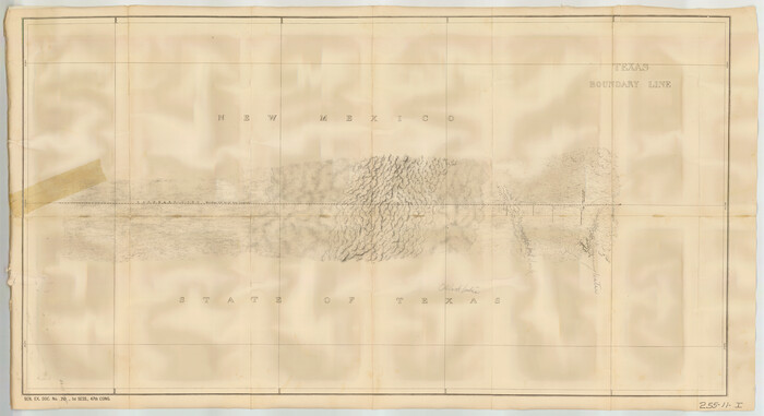 92078, Texas Boundary Line, Twichell Survey Records