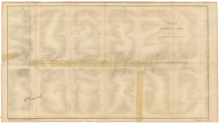 92079, Texas Boundary Line, Twichell Survey Records