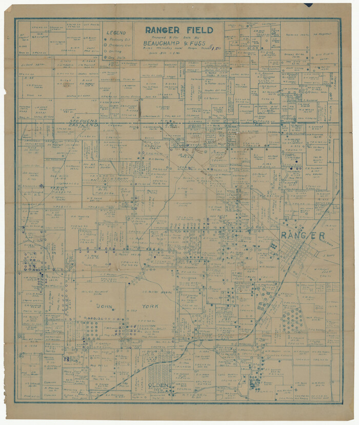 92109, Ranger Field, Twichell Survey Records
