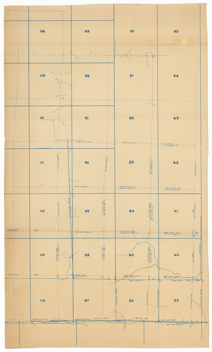 92131, [Sections Surrounding Sections 111, 90, 112, 89], Twichell Survey Records