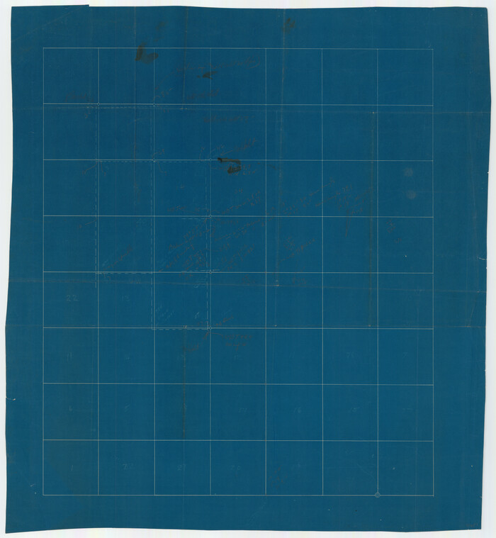 92139, [Blueprint of unknown Block/Surveys], Twichell Survey Records