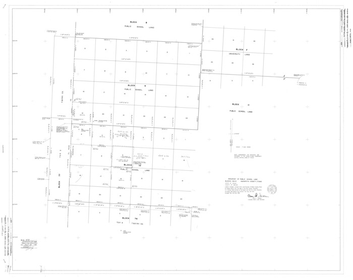 9219, Hudspeth County Rolled Sketch 49, General Map Collection
