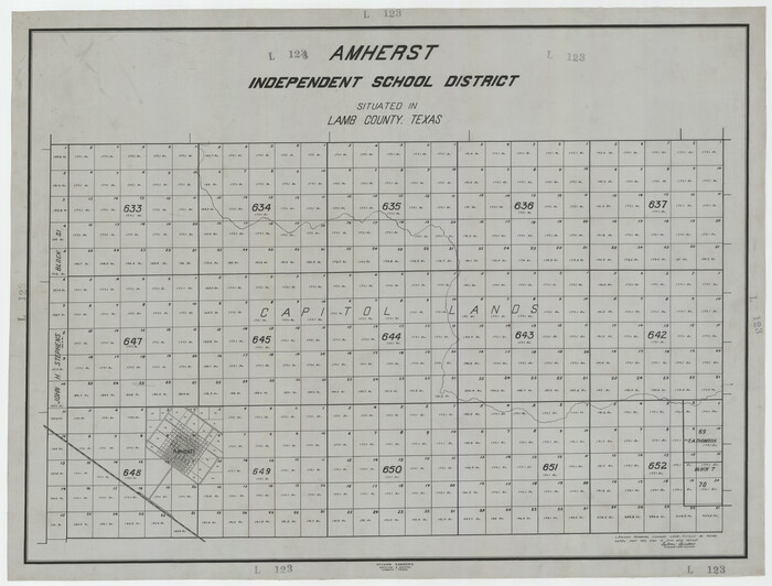 92203, Amherst Independent School District Situated in Lamb County, Texas, Twichell Survey Records