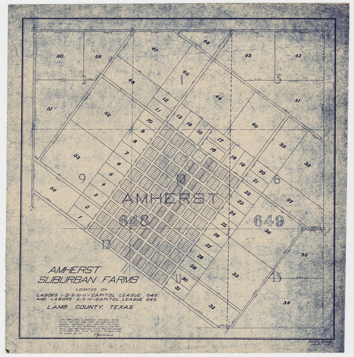 92265, Amherst Suburban Farms, Twichell Survey Records