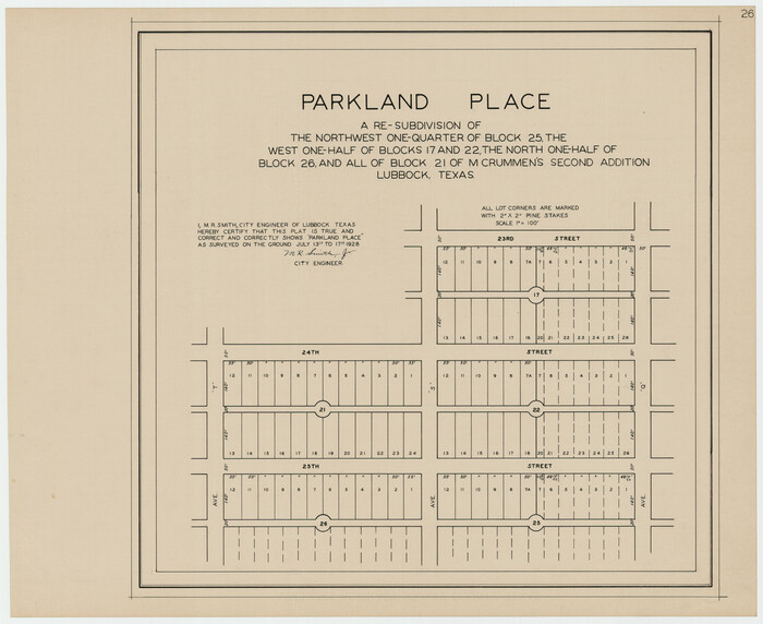 92278, Parkland Place, Twichell Survey Records