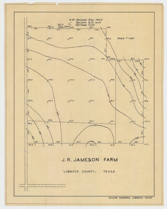 92313, J. R. Jameson Farm, Twichell Survey Records